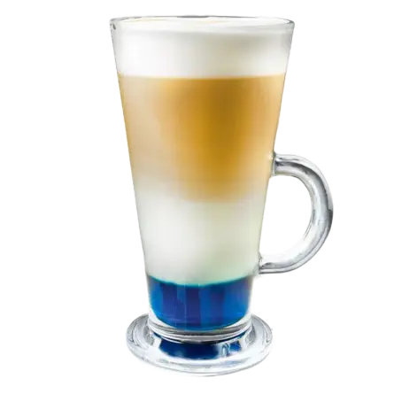 Blue latte