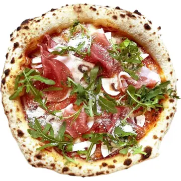 Pizza Prosciutto- Funghi