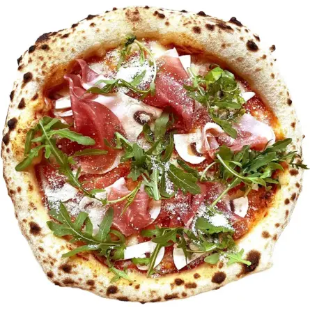 Pizza Prosciutto- Funghi